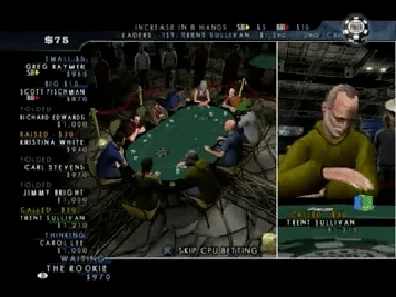 World Series of Poker 2008 - Battle for the Bracelets screen shot game playing